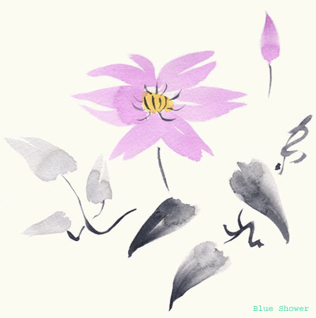 painting_0015_haigaClematis