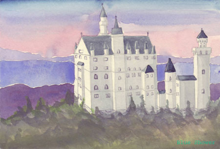 painting_0247_anOldCastleInGermany_20080731