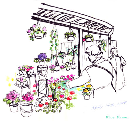painting_0316_flowerShopInParis_20090330